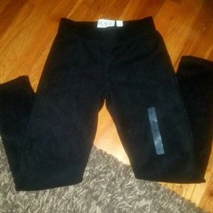 Children's Place Boys' Black Fleece Pants